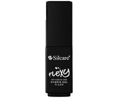 Silcare Flexy Hybrid Gel Flash Flash Light Mėlyna, 4,5 g