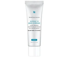 SkinCeuticals Glycolic 10 Renew Overnight Kreminis odą atnaujinantis naktinis kremas veidui, 50 ml