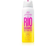 Sol De Janeiro Rio Radiance Body Purškiklis SPF 50 apsauginė kūno dulksna, 100 ml