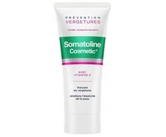 Somatoline Cosmetic Soothing Anti-Stretch Marks Kreminis raminantis kremas nuo strijų, 200 ml