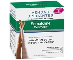 "Somatoline" drenažiniai tvarsčiai "Maxi Kit" 4 dalių rinkinys