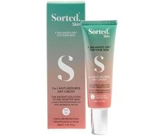 Sorted Skin 5 in 1 Anti-Redness Day Kreminis SPF 50 dieninis kremas raustančiai odai, 30 ml
