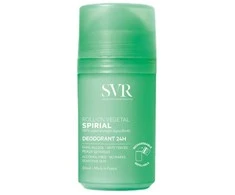 Svr Spirial Vegetable Dezodorantas 24h Roll-On rutulinis antiperspirantas be aliuminio druskų, 50 ml
