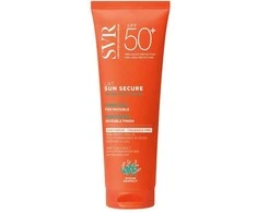 SVR Sun Secure SPF 50+ Moisturising Invisible Finish Fragrance-Free apsauginis kremas nuo saulės, 250 ml