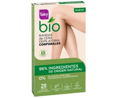 "Taky Bio" kūno vaško juostelės 20 vienetų
