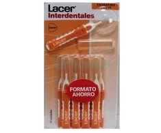 Lacer Tarpdantinis raištis Extra Fine Soft Straight 10 vnt
