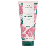 „The Body Shop“ kūno losjonas normaliai ir sausai odai su „British Rose“ (Losjonas kūnui), 200 ml