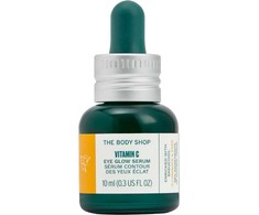 „The Body Shop“ skaistinamasis paakių serumas su vitaminu C (paakių švytėjimo serumas), 10 ml