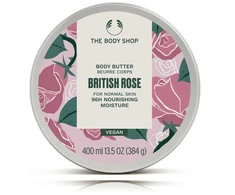 The Body Shop British Rose Body Butter k8no sviestas, 400 ml
