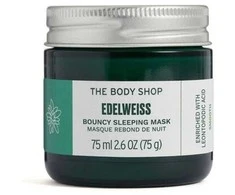 The Body Shop Edelweiss Bouncy Sleeping Mask naktinė veido kaukė, 75 ml