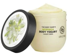 „The Body Shop“ moringos kūno jogurtas (kūno jogurtas), 200 ml