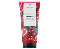 "The Body Shop" Išlyginamasis dušo šveitiklis "Strawberry" (dušo šveitiklis) 200 ml