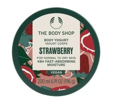 „The Body Shop“ braškių skonio kūno jogurtas, 200 ml