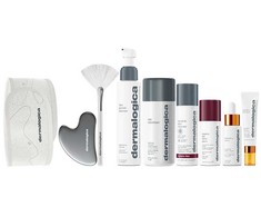 The Expertise Kit Set Dermalogica: Daily Microfoliant Exfoliating Exfoliating Powder, 74 g + Biolumin-C Illuminating Eye Serum, 15 ml + Biolumin-C Vitamin C Brightening Serum For Face, 30 ml + Dynamic Skin Retinol Anti-Wrinkle Serum For Face, 30 ml + Dail