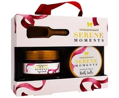 The Indulgent Bathing Co. Serene Moments SET (Peeling 135 g + Bath Salts 105 g)