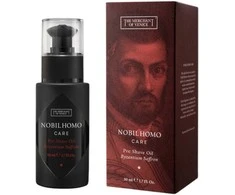 „The Merchant Of Venice Byzantium Saffron“ alyvuogių aliejaus drėkinamasis ir minkštinamasis aliejus prieš skutimąsi, 50 ml