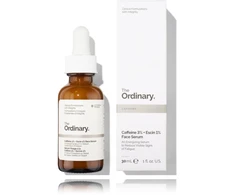 The Ordinary Caffeine 3% + Escin 1% Face Serum veido serumas, 30 ml