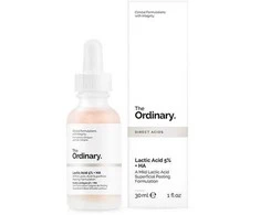 The Ordinary Lactic Acid 5% + HA 2% šveičiamoji priemonė veidui, 30 ml