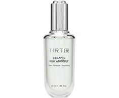 TIRTIR Ceramic Milk Ampoule Skaistinamojo poveikio drėkinamasis veido serumas, 40 ml