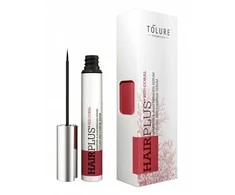 Tolure Cosmetics Veganiškas serumas blakstienoms ir antakiams Hair plus Raudona Coral 3 ml
