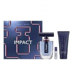 Tommy Hilfiger Impact rinkinys vyrams (EDT, 100 ml + dušo želė, 100 ml + EDT, 4 ml)