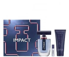 Tommy Hilfiger Impact rinkinys vyrams (EDT, 100 ml + dušo želė, 100 ml + EDT, 4 ml)