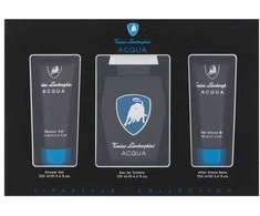 Tonino Lamborghini Lamborghini Acqua rinkinys vyrams (EDT, 125 ml + dušo želė, 100 ml + balzamas po skutimosi, 100 ml)