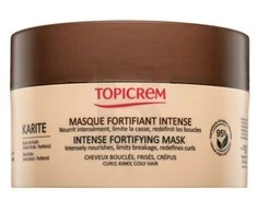 Topicrem Karité Intense Fortifying Mask stiprinamoji plaukų kaukė garbanotiems plaukams, 250 ml