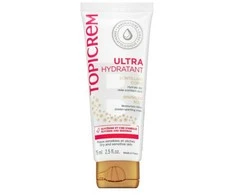 Topicrem Ultra-Moisturizing Sparkling Losjonas kūnui spindesio suteikiantis drėkinamasis kūno losjonas, 75 ml