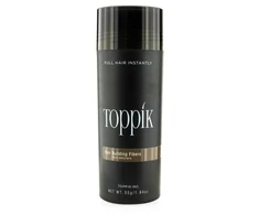 Toppik Hair Building Fibers atspalvį suteikianti priemonė plaukams, spalva: Medium Brown, 55 g
