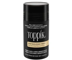 Toppik Hair Building Fibers atspalvį suteikianti priemonė plaukams, atspalvis: Medium Skirtas šviesiems plaukams, 12 g