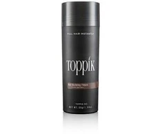 Toppik Hair Building Fibers atspalvį suteikianti priemonė plaukams, atspalvis: Dark Brown, 55 g