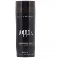 Toppik Hair Building Fibers atspalvį suteikianti priemonė plaukams, spalva: Juodas, 27.5 g