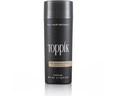 Toppik Hair Building Fibers atspalvį suteikianti priemonė plaukams, atspalvis: Medium Skirtas šviesiems plaukams, 27.5 g