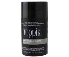Toppik Hair Building Fibers atspalvį suteikianti priemonė plaukams, atspalvis: Pilkas, 12 g