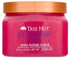 Tree Hut Raspberry Fizz Shea Sugar Scrub kūno šveitiklis, 510 g