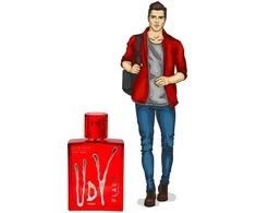 Ulric De Varens Flash rinkinys vyrams (EDT, 100 ml + dezodorantas, 200 ml)