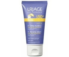"Uriage Baby" mineralinis kremas SPF50+ 50ml