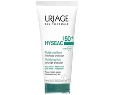 Uriage Hyseac Fluid SPF 50+ drėkinamasis apsauginis fluidas mišriai / riebiai veido odai, 50 ml