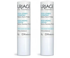 Uriage Moisturizing Lipstick drėkinantis lūpų balzamas, 2 x 4 g