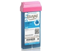 Vaškas kasetėje Starpil Roll-On Cera Azul su azulenu, mėlynas, 110 g