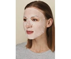 Veido kaukė Iroha Tissue Face Mask With Glycolic Acid &amp; Centella, su glikolio rūgštimi ir Azijine centele, 23 ml