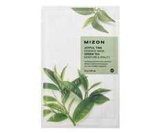 Veido kaukė Mizon Joyful Time Essence Mask Žalias Tea, su žaliąja arbata, 23 g