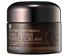 Veido kremas Mizon Snail Repair Perfect Kreminis, su sraigių mucinu, atstatantis veido odą, 50 ml