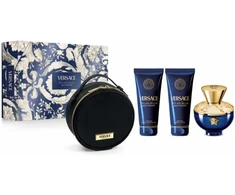 Versace Dylan Mėlyna Pour Femme Eay De Parfum Purškiklis, 100 ml Set 3 Pieces