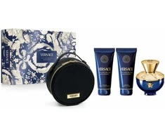 Versace Dylan Mėlyna Pour Femme Eay De Parfum Purškiklis, 100 ml Set 3 Pieces