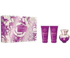 Versace Dylan Violetinė rinkinys moterims (EDP, 50 ml + dušo želė, 50 ml + kūno losjonas, 50 ml)