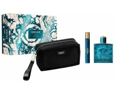 Versace Eros Giftset kvepalų rinkinys vyrams (EDP, 100 ml + EDP, 10 ml + kosmetinė)
