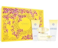 Versace Geltona Diamond rinkinys moterims (EDT, 90 ml + kūno losjonas, 100 ml + dušo želė, 100 ml + EDT, 5 ml)