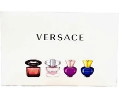 Versace Miniatures Set Women kvepalų moterims miniatiūrų rinkinys, 4 x 5 ml